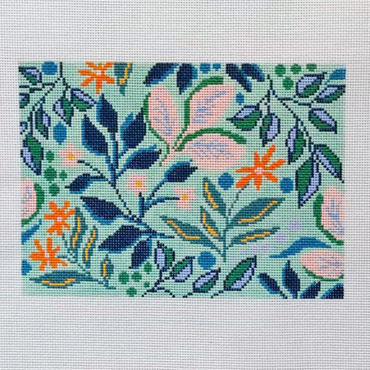 Botanical and floral needlepoint canvases