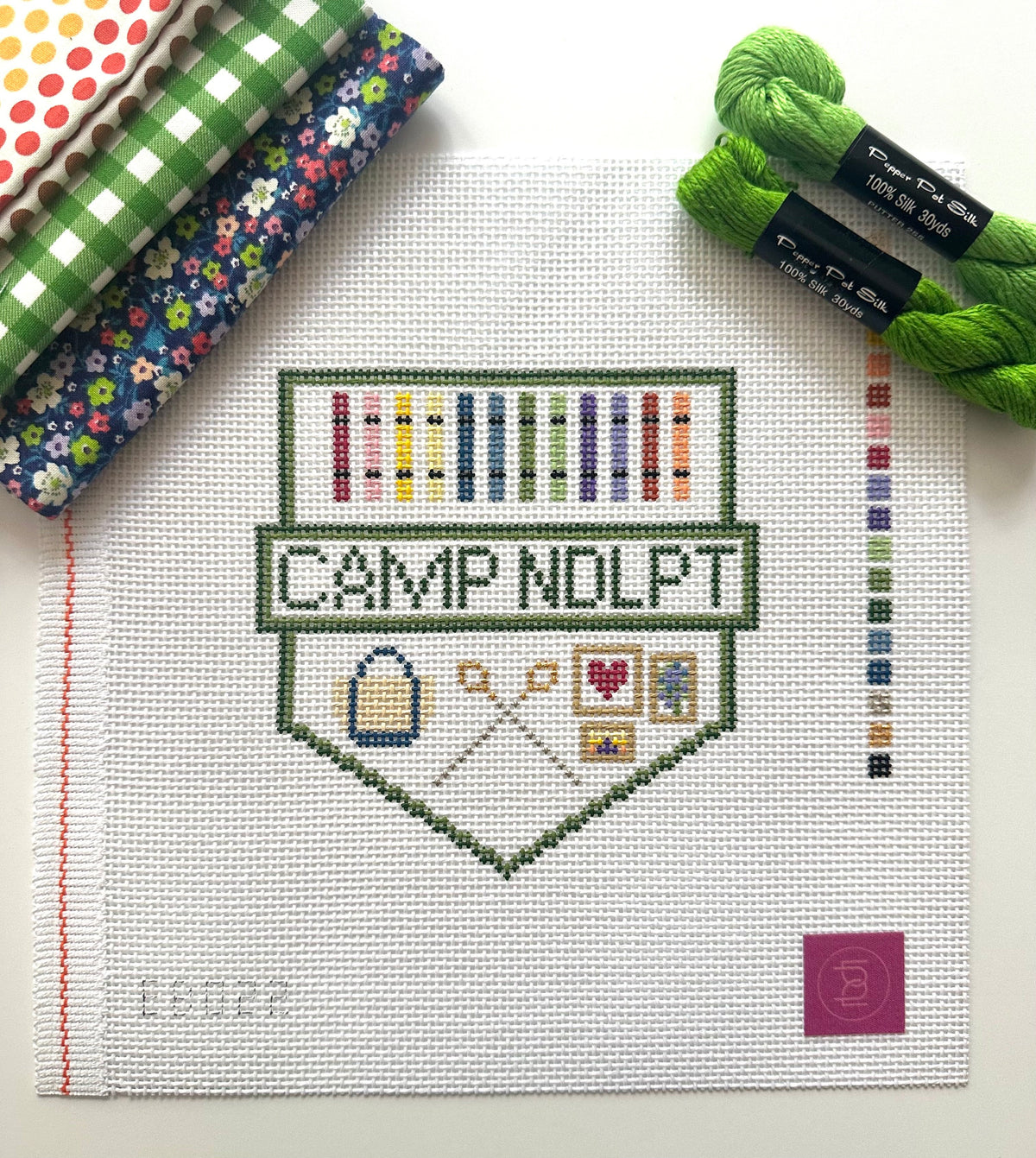 Elizabeth Brooke needlepoint canvas