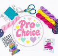 Pro Choice needlepoint canvas