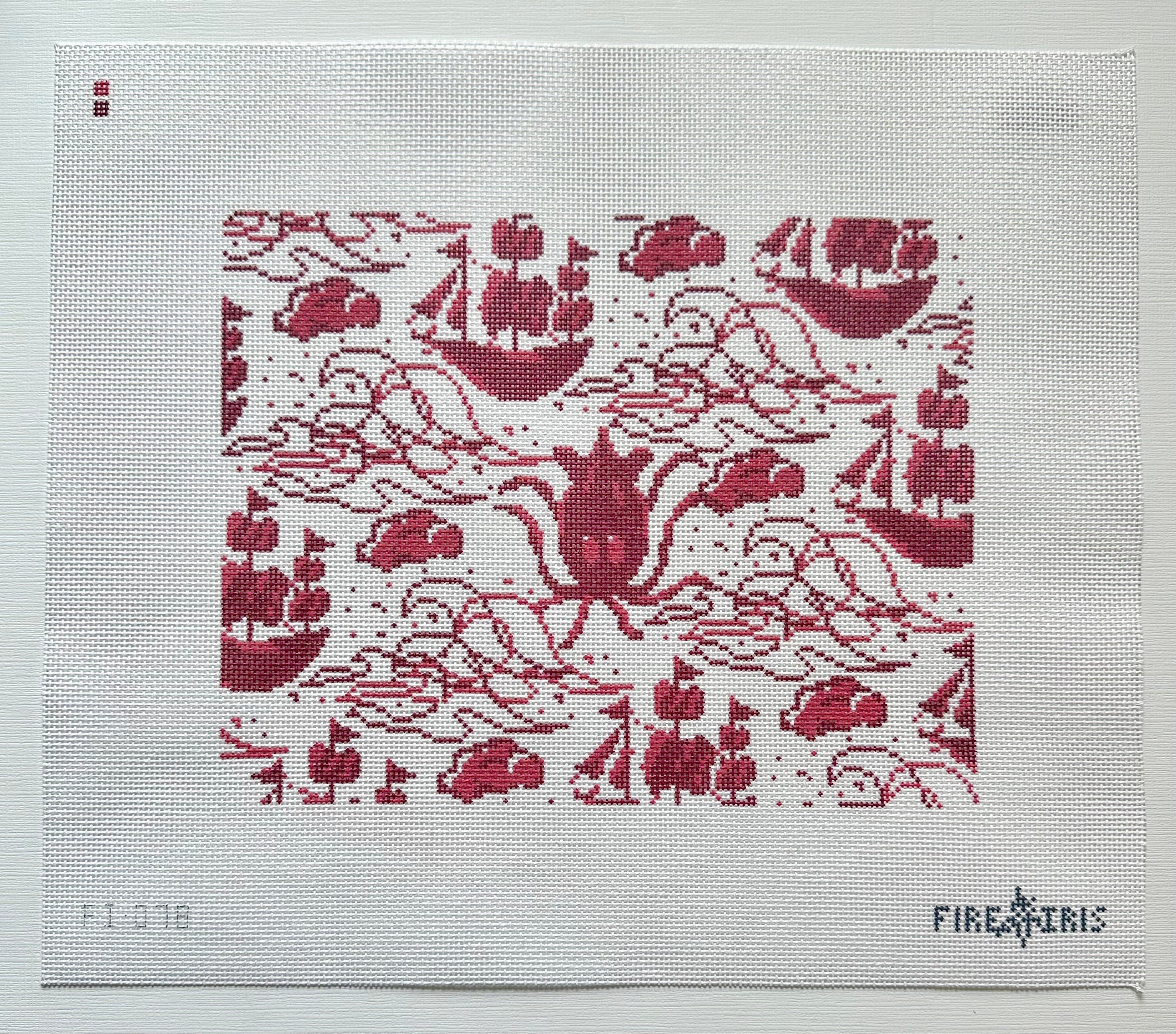 Fire and Iris Designs – Black Sheep Needlepoint