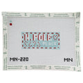 North Pole Place needlepoint canvas