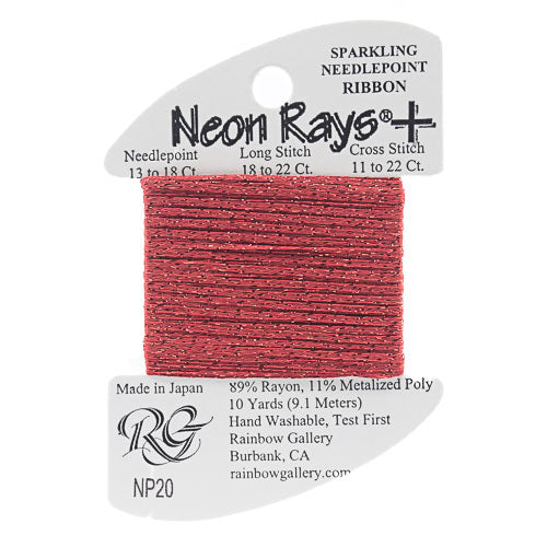 NP20: Red Neon Rays Plus