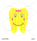 Smiley Tooth Fairy Pillow needlepoint canvas