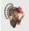 Turkey needlepoint canvas