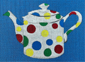 Polka Dot Tea Pot