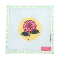 Camellia Alabama Flowers of America needlepoint canvas