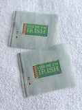 Kiss Me I'm Irish Matchbox Needlepoint Handpainted Canvas needlepoint canvas