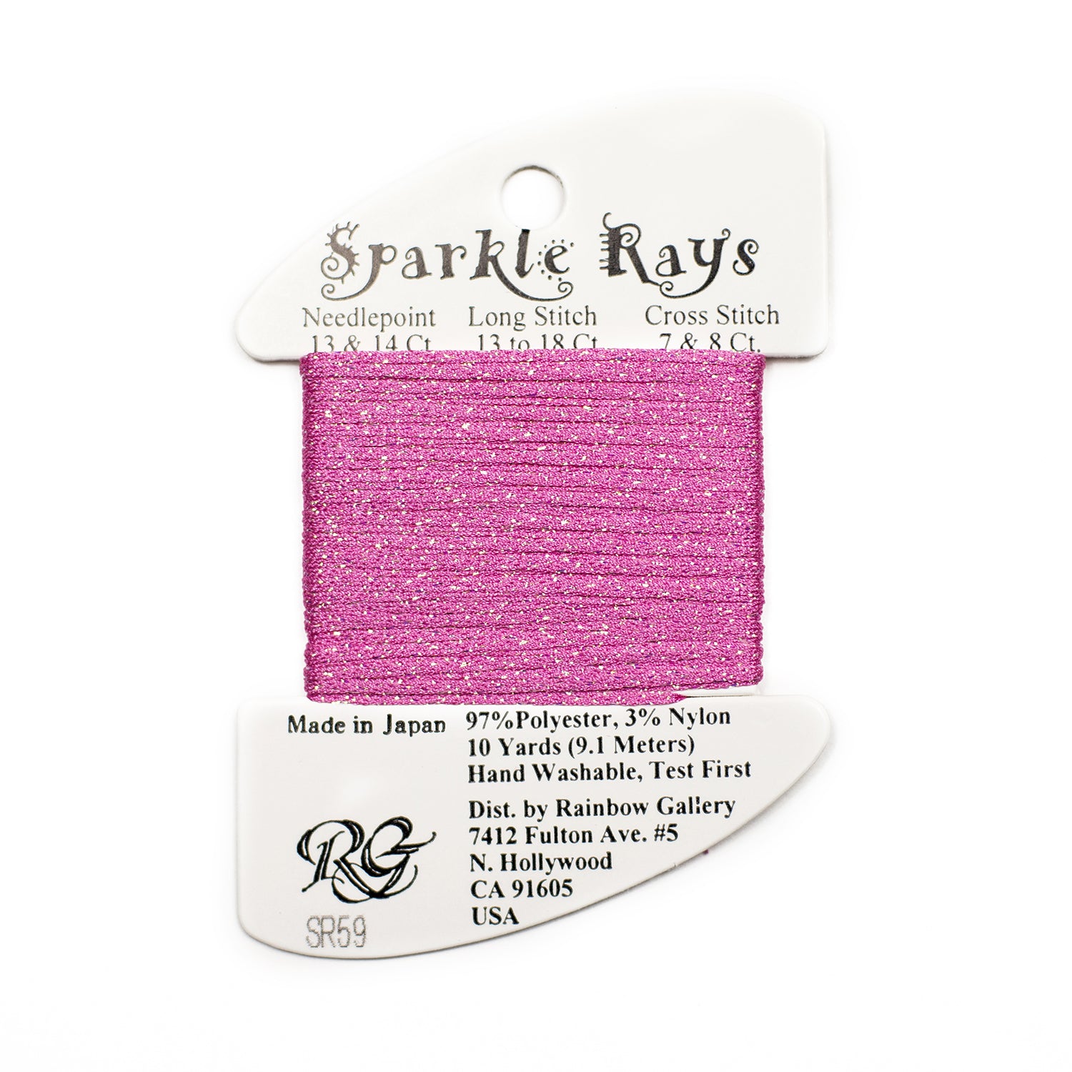 Petite Sparkle Rays Color Card