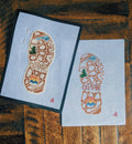 Explore More Boot Print needlepoint canvas
