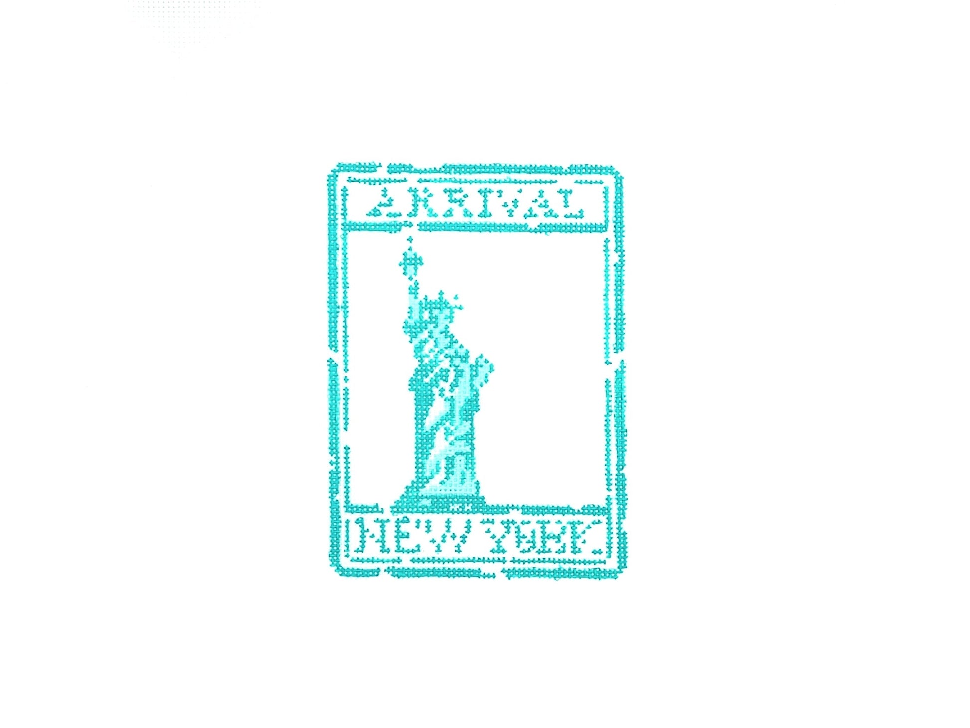 Passport Stamp - New York - Audrey Wu Designs