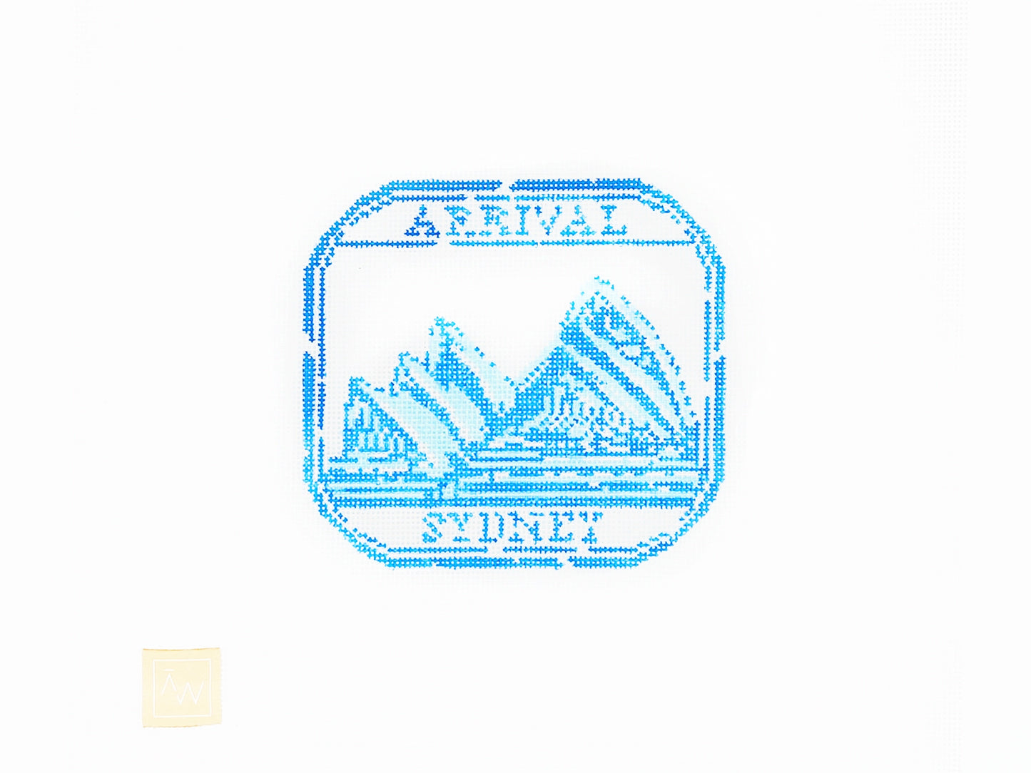 Passport Stamp - Sydney - Audrey Wu Designs