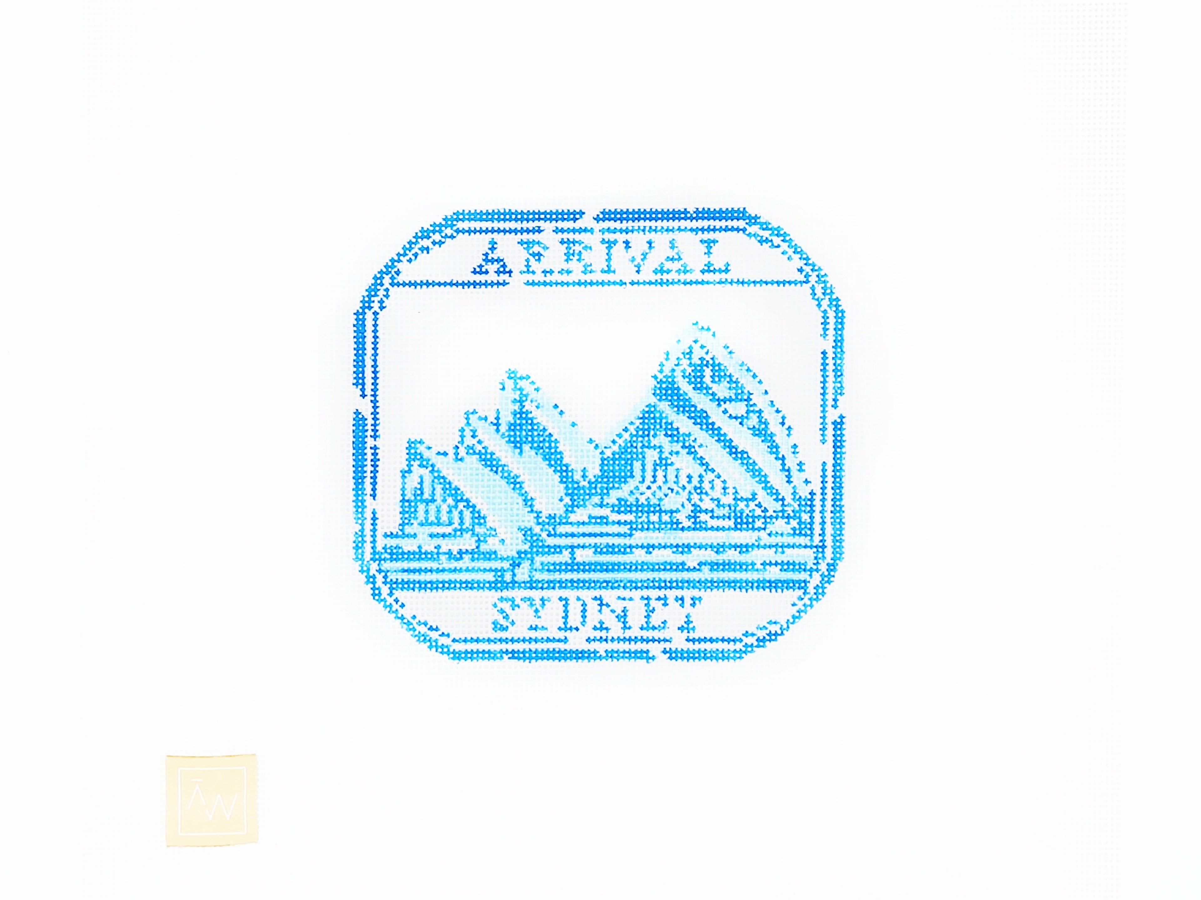 Passport Stamp - Sydney - Audrey Wu Designs