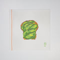 Avocado Toast Needlepoint Canvas needlepoint canvas