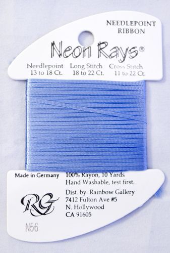 N56: Lite Blue Neon Rays