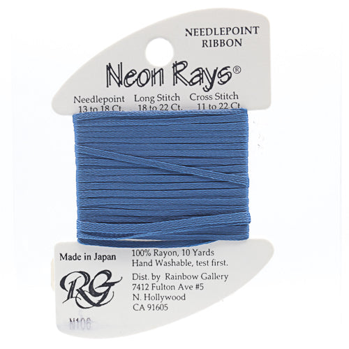 N106: Federal Blue Neon Rays