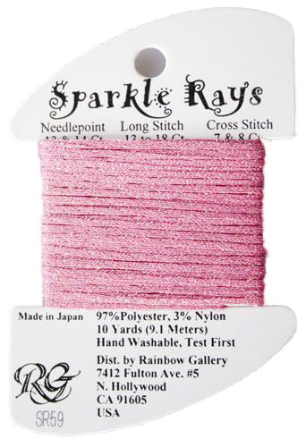 SR59: Hot Pink Sparkle Rays