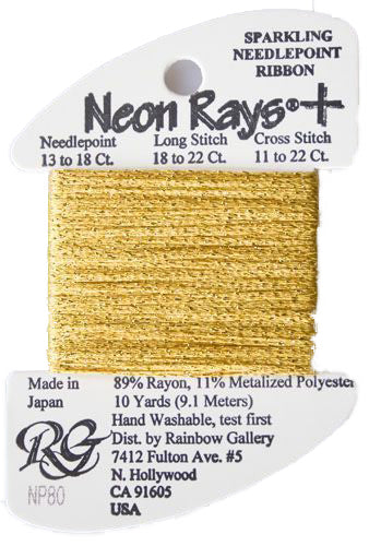 NP80: Gold Neon Rays Plus