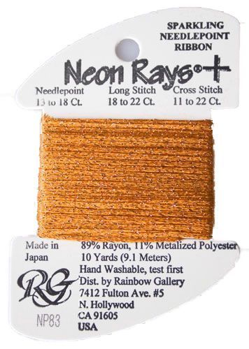 NP83: Halloween Orange Neon Rays Plus