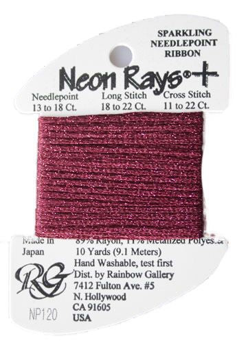 NP120: Merlot Neon Rays Plus