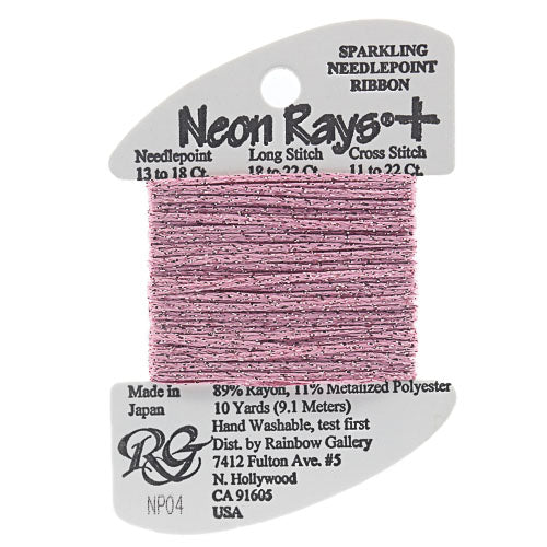 NP04: Mauve Neon Rays Plus