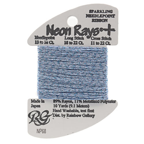 NP68: Periwinkle Neon Rays Plus