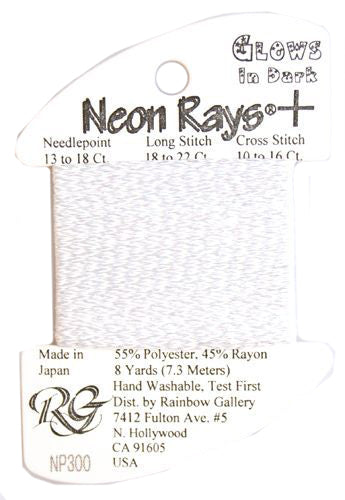 NP300: Glow White Neon Rays Plus