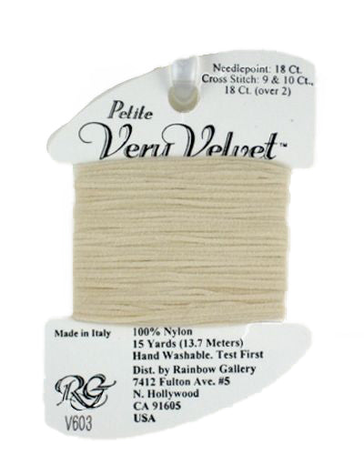 V603: Ecru Very Velvet Petite