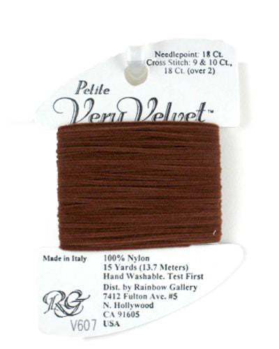 V607: Warm Brown Very Velvet Petite
