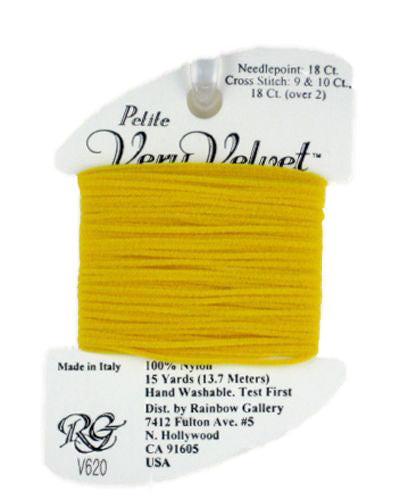 V620: Yellow Very Velvet Petite