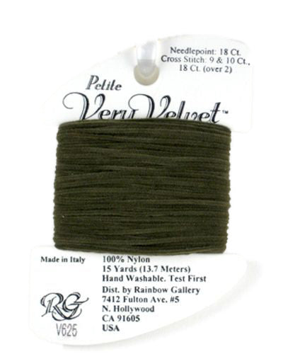 V625: Olive Very Velvet Petite