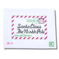 Small Santa Letter needlepoint canvas - Rachel Donley Needlepoint Designs