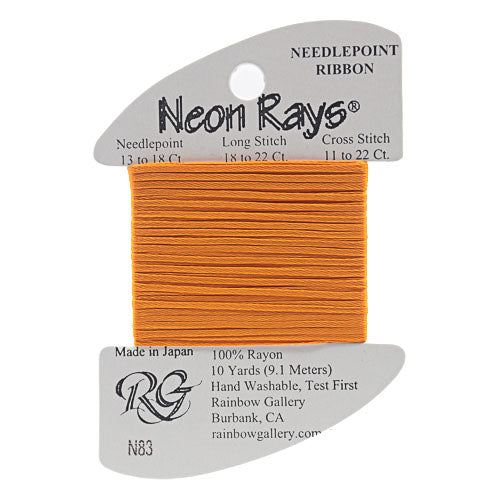 N83: Tangerine Neon Rays