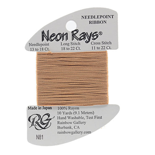 N81: Nutmeg Neon Rays