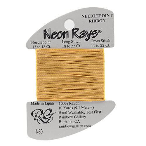 N80: Gold Neon Rays