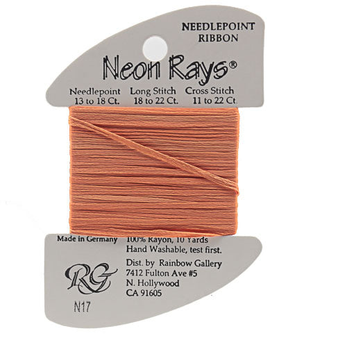 N17: Peach Neon Rays