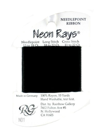 N01: Black Neon Rays