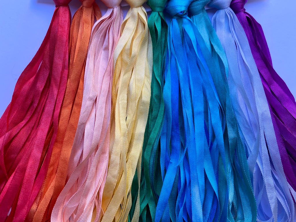 Dinky Dyes Silk Ribbon 4mm