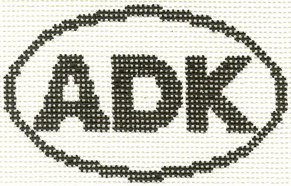 ADK Oval Ornament