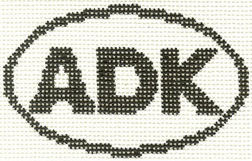 ADK Oval Ornament