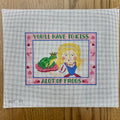 Kiss A Lot Of Frogs, Sign - 18 mesh