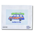 Lake Life needlepoint canvas