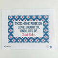 Love, Laughter and Diet Coke needlepoint canvas