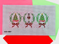 Nutcracker and Trees Pillow needlepoint canvas