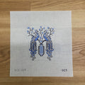 Two Peacocks needlepoint canvas