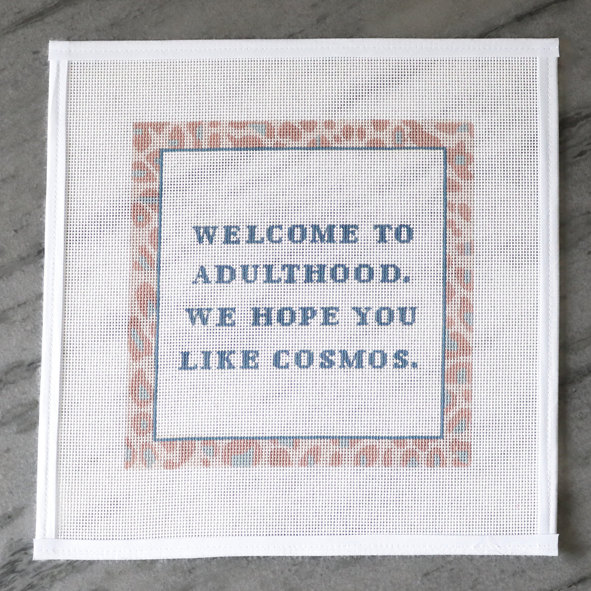 Adulthood - Cosmos Needlepoint Canvas