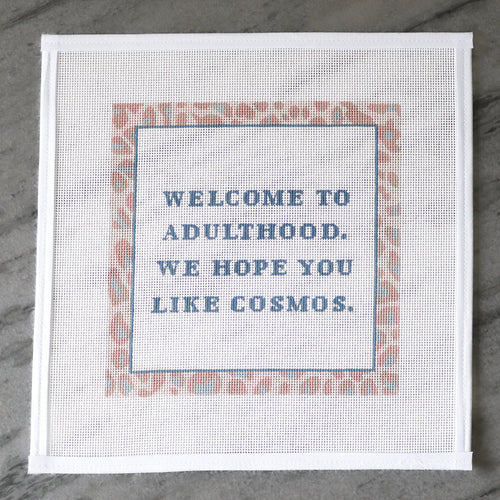 Adulthood - Cosmos Needlepoint Canvas
