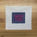 Nama Slay needlepoint canvas