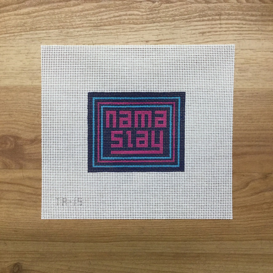 Nama Slay needlepoint canvas