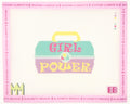 Girl Power Caboodle Needlepoint Case