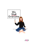 Gloria Steinem Needlepoint Canvas
